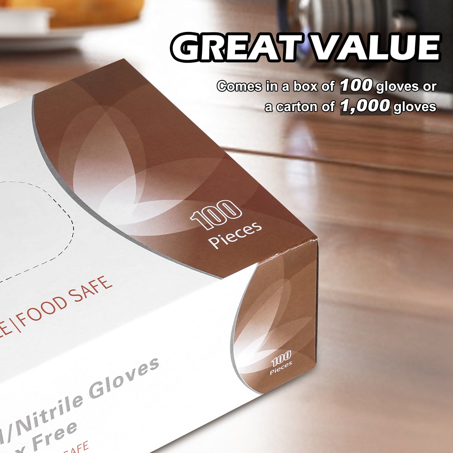 Heavy Duty Nitrile Glove - Diamond Tips (BLACK)- 1000PCS/CARTON
