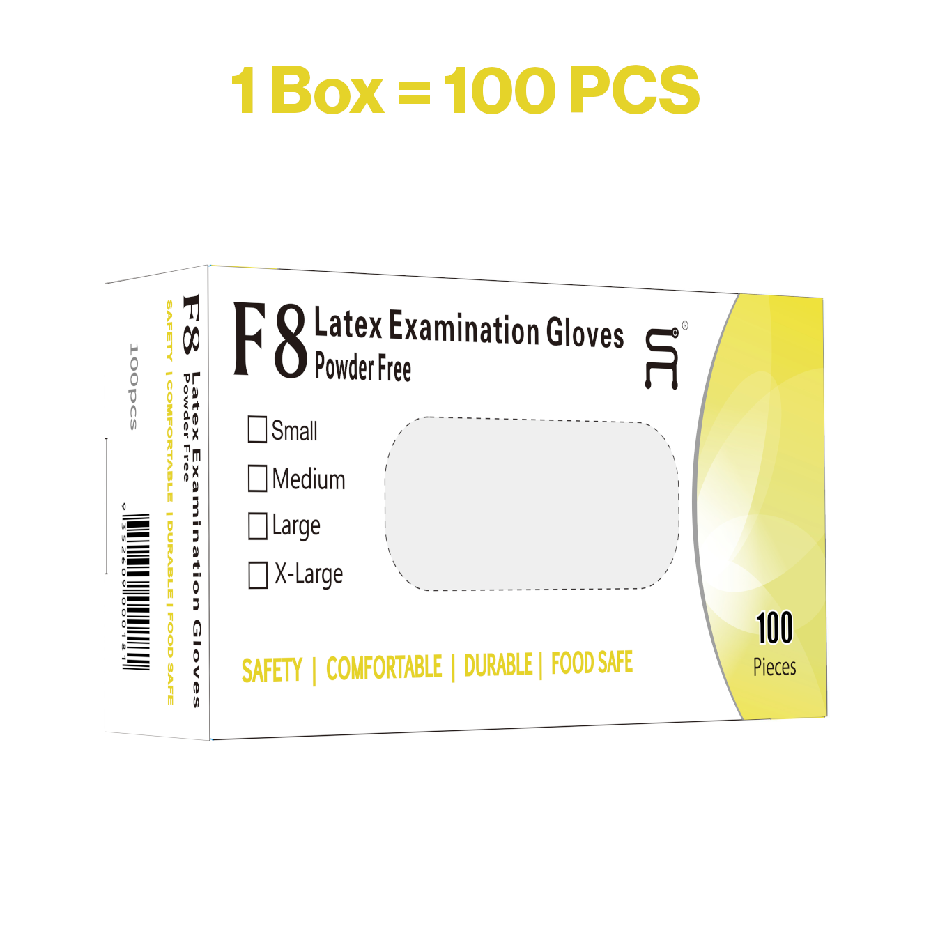 Latex Examination Gloves (NATURAL)- 1000PCS/Carton