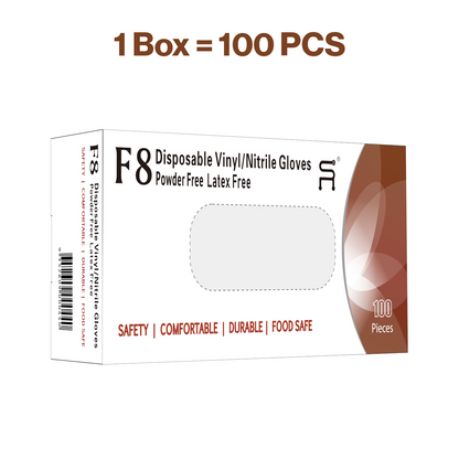 Vinyl/Nitrile Gloves (Black) - 1000PCS/Carton
