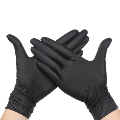 Vinyl/Nitrile Gloves (Black) - 1000PCS/Carton