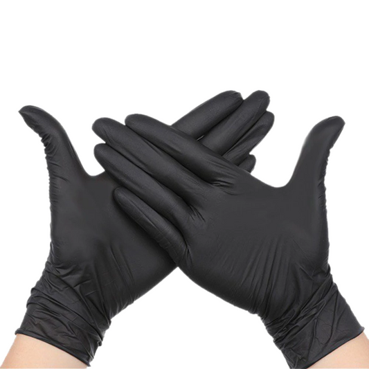 Heavy Duty Nitrile Glove - Diamond Tips (BLACK)- 1000PCS/CARTON