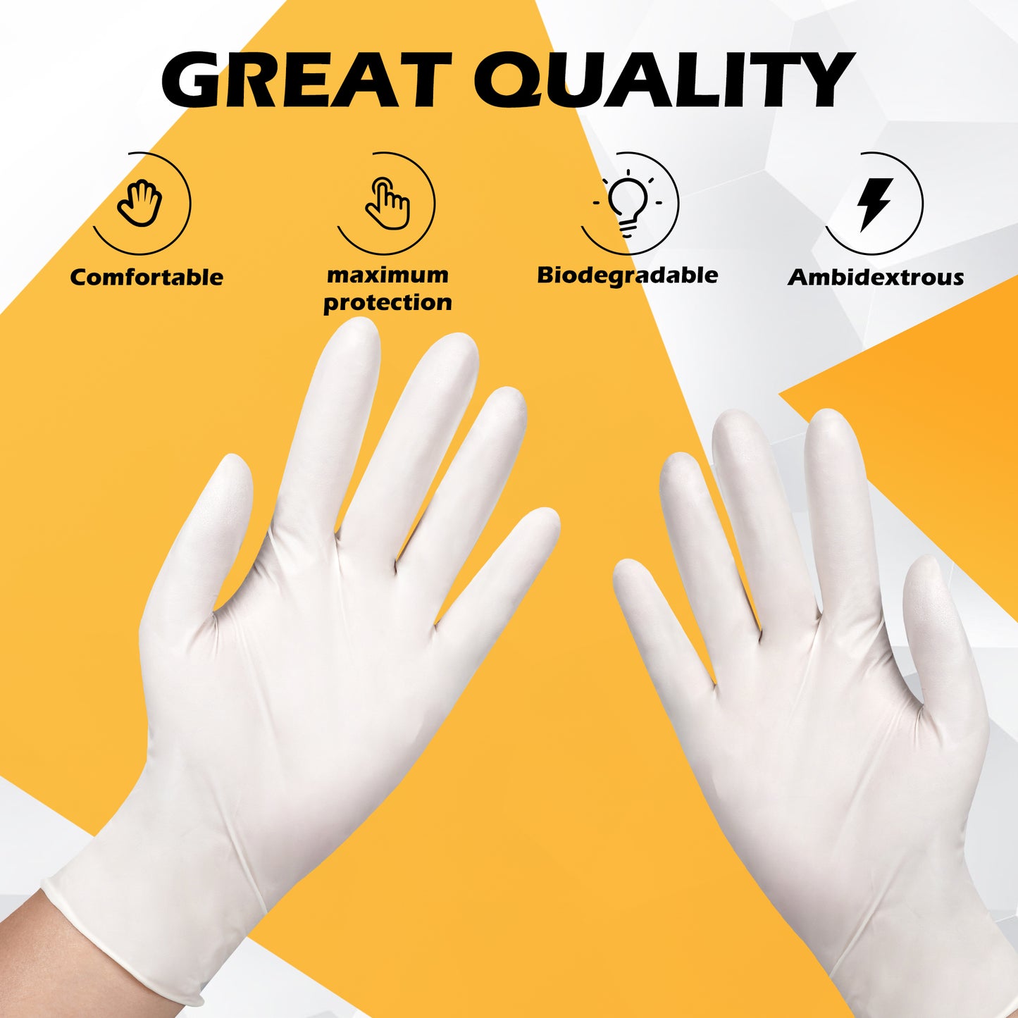 Latex Examination Gloves (NATURAL)- 1000PCS/Carton