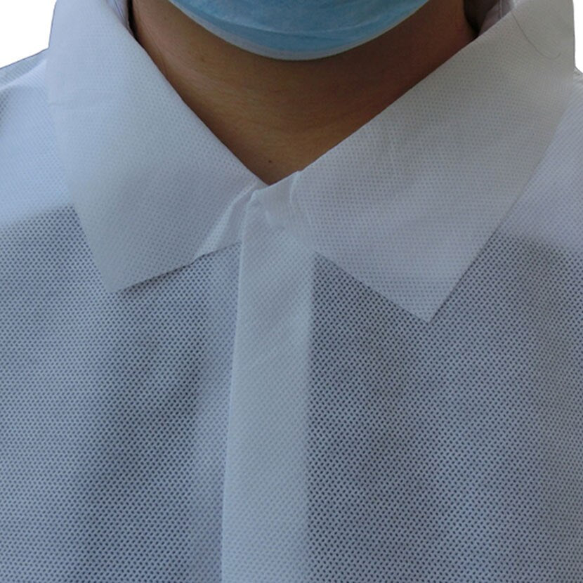 Lab Coats- (WHITE)- 100 PCS/CARTON