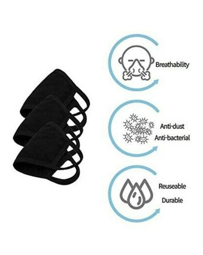 Cotton Face Mask - 50 Pieces Per Bag